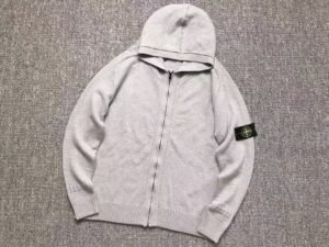 Stone Island Zipper Grau 2